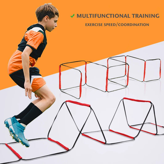 🔥 4-in-1 Agility Speed Tool – Wall, Ladder, Hurdle & Jump all in One!