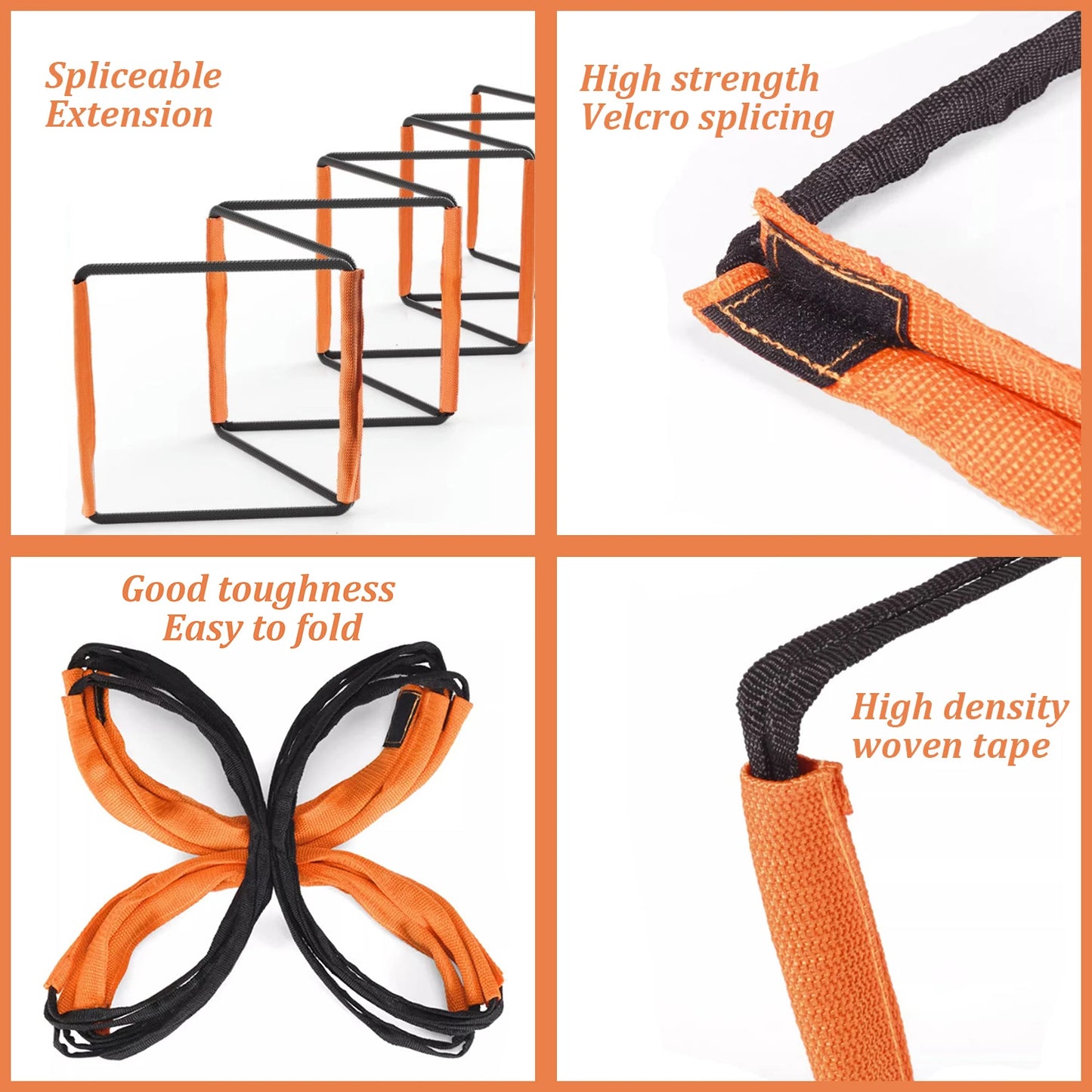 🔥 4-in-1 Agility Speed Tool – Wall, Ladder, Hurdle & Jump all in One!