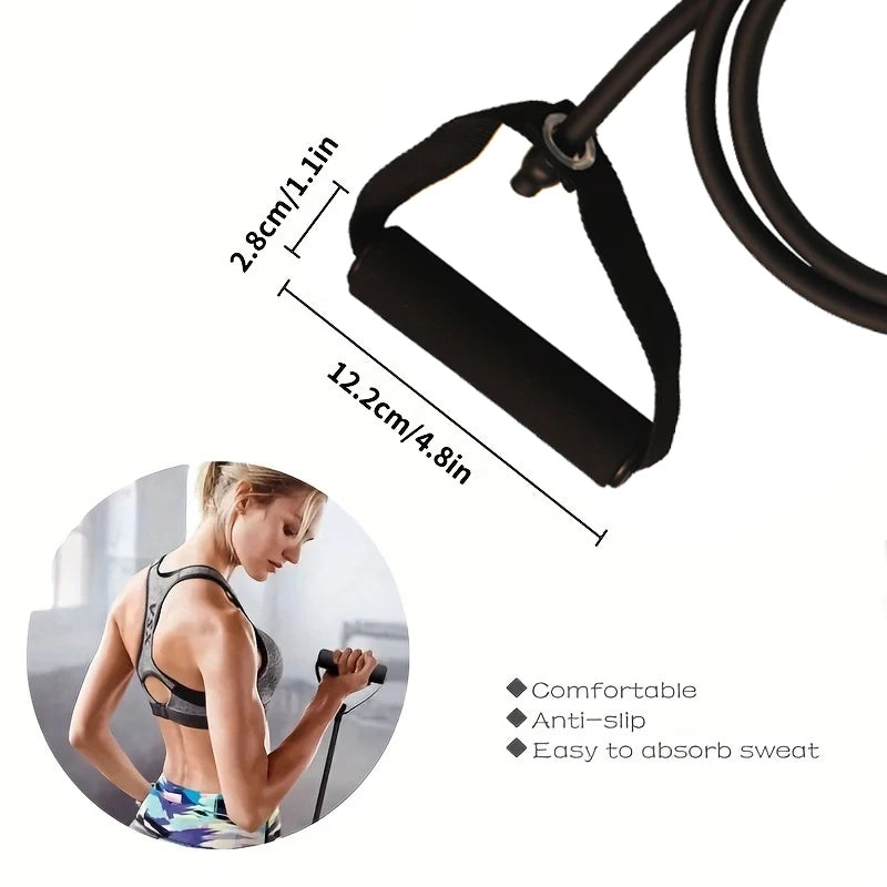 5 Levels Resistance Bands With Handles