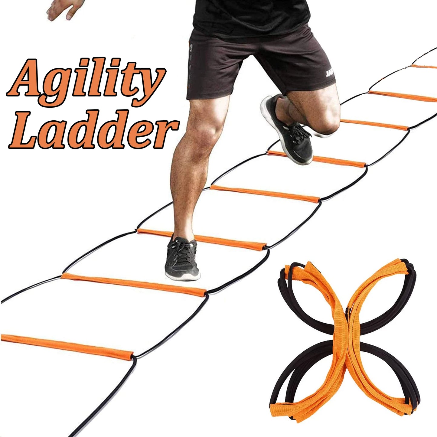 🔥 4-in-1 Agility Speed Tool – Wall, Ladder, Hurdle & Jump all in One!