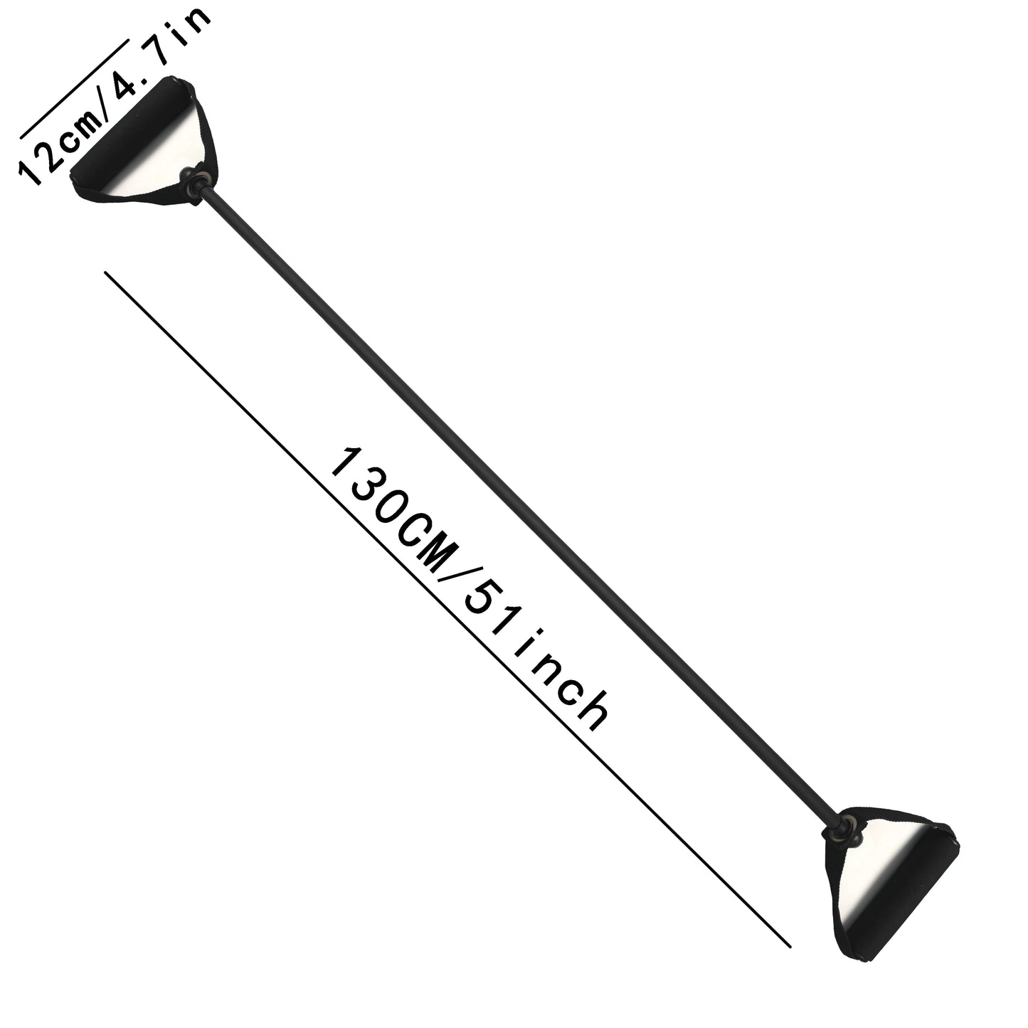 5 Levels Resistance Bands With Handles
