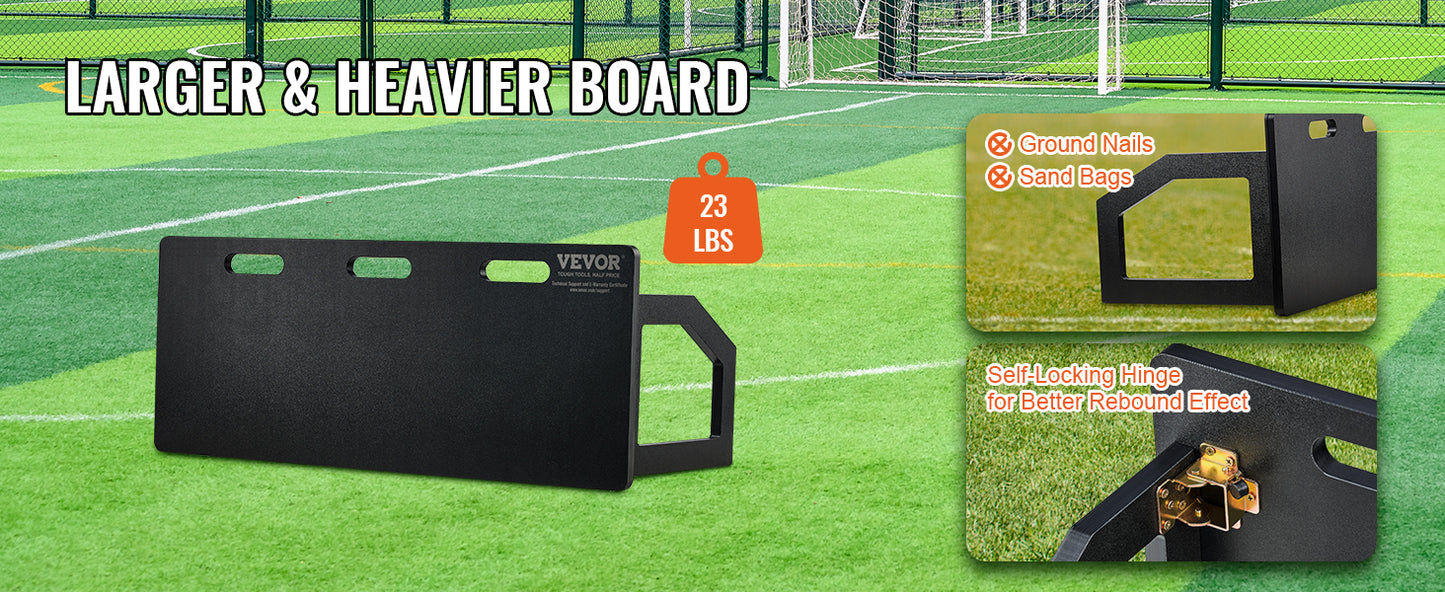 Heavy-Duty Soccer Rebounder Multifunction Board